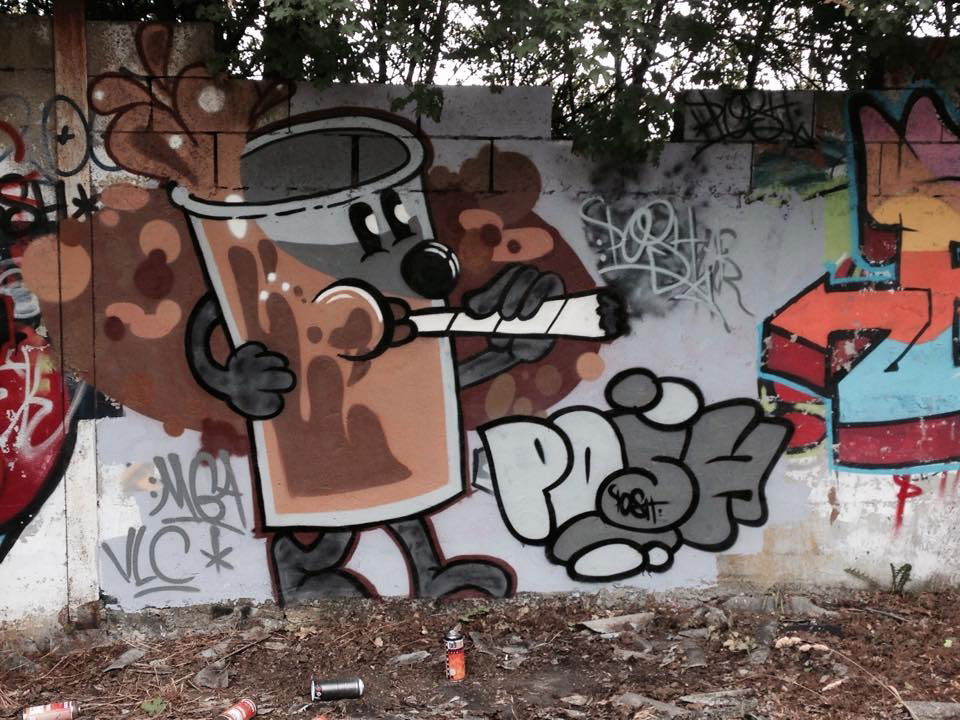 Graffiti Wall - Photo by Posh - Posh