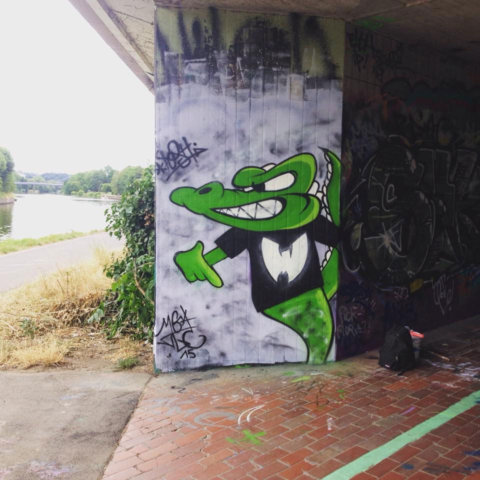 Graffiti Wall - Photo by Posh