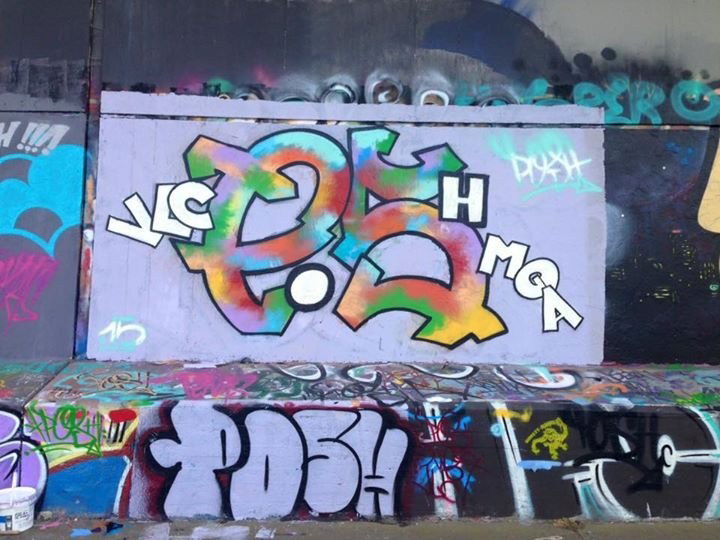 Graffiti Wall - Photo by Posh - Posh