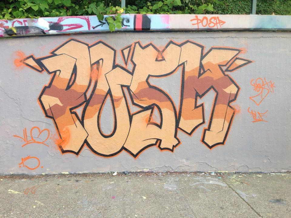 Graffiti Wall - Photo by Posh - Posh