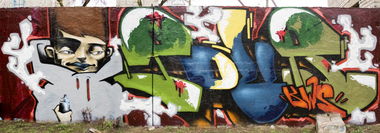 Graffiti Wall in Brest - Photo by Pour_TS (2009)