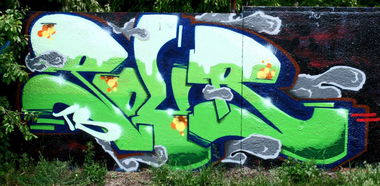 Graffiti Wall in Brest - Photo by Pour_TS (2009)