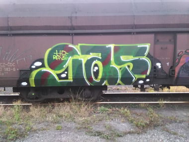 Graffiti Train - Photo by Poziomer - fr8, freight, dirtstyle (2018)