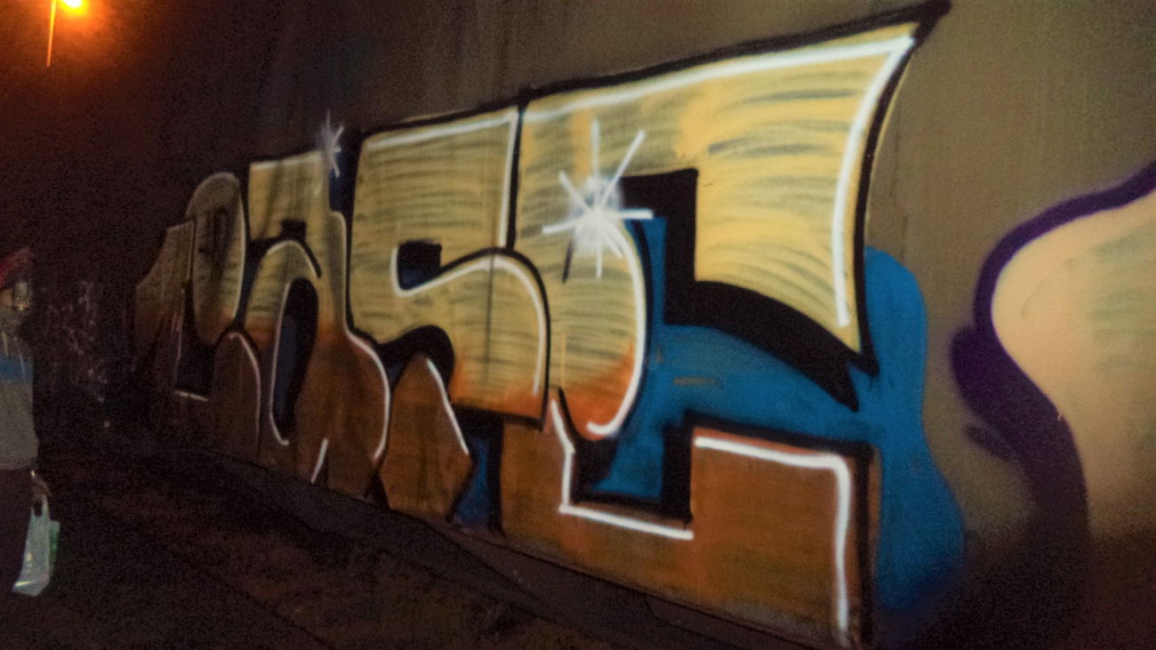 Graffiti Train - Photo by Poziomer - freight, jase, hatepeoplecrew