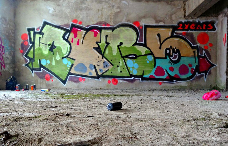 Graffiti Wall in Ufa - Photo by Praton (2013)