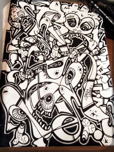 Graffiti Sketch - Photo by Prengel