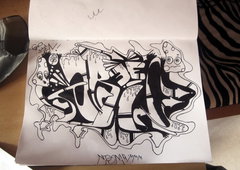 Graffiti Sketch - Photo by Prengel