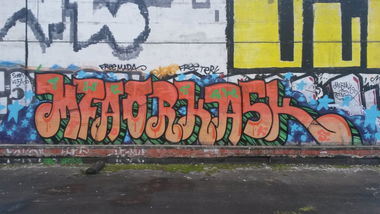 Graffiti Wall - Photo by Prepnutymarak - Marak, Foks (2013)