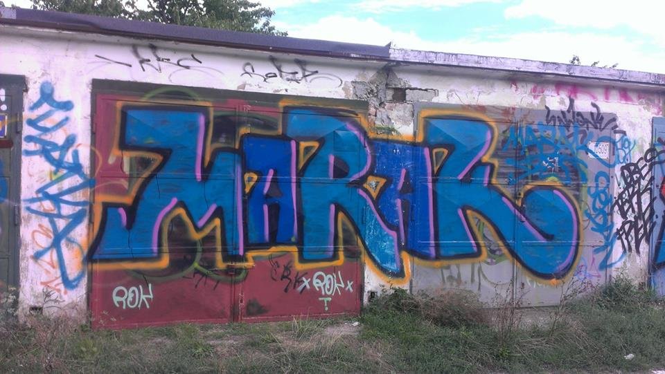 Graffiti Wall - Photo by Prepnutymarak - Marak (2013)