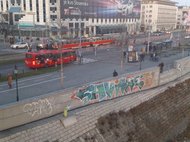 Graffiti Wall - Photo by Prepnutymarak - SAV, 1WE, Diof (2014)