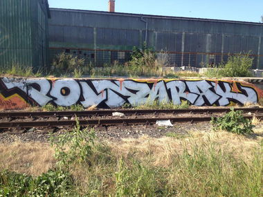 Graffiti Bombing - Photo by Prepnutymarak - Polm, Marak, SAV (2013)