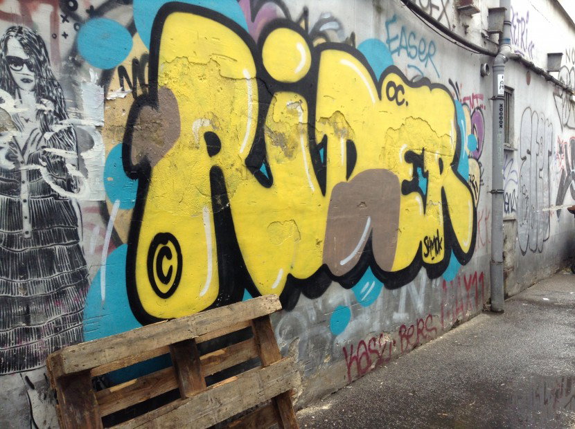 Graffiti Wall in Berlin - Photo by Prime1 - Rider, OC (2012)