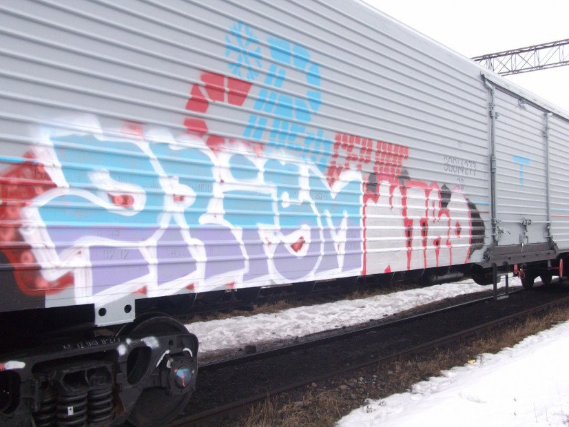 Graffiti Train - Photo by Prisma (2012)