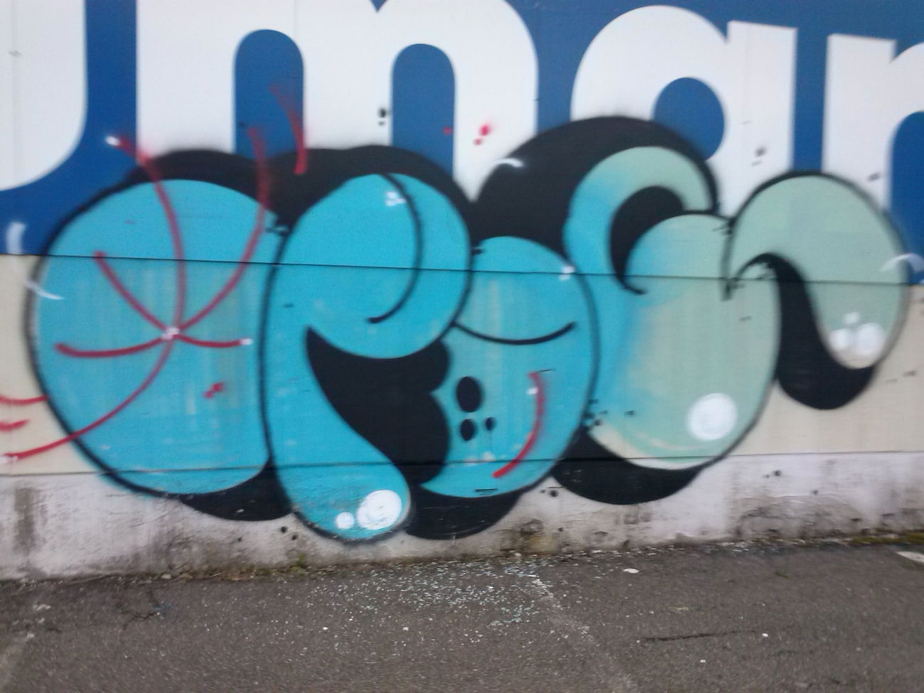 Graffiti Bombing - Photo by Proletaria - balingen, opac