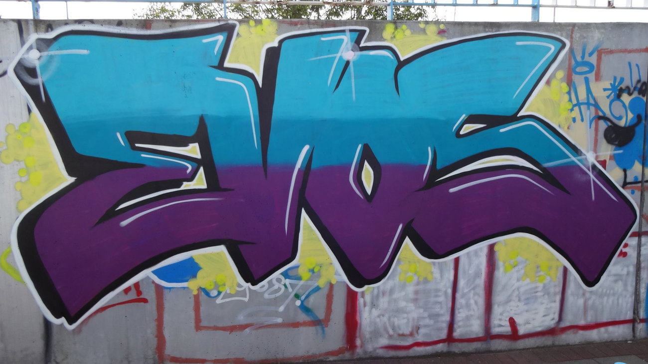 Graffiti Wall - Photo by Protoplasta - Evos, Kato, Evosone