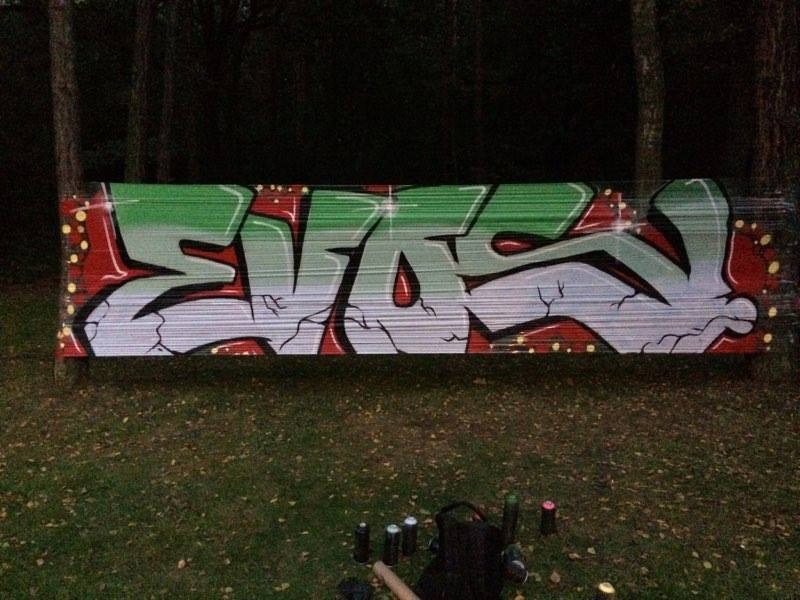 Graffiti Wall - Photo by Protoplasta - Strech, Graffiti, on