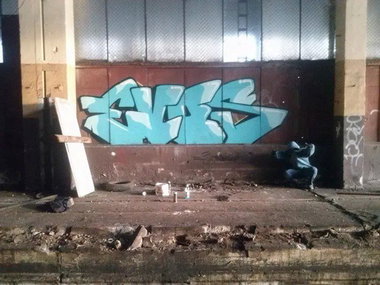 Graffiti Wall in Saudi Arabia - Photo by Protoplasta - Evos (2015)