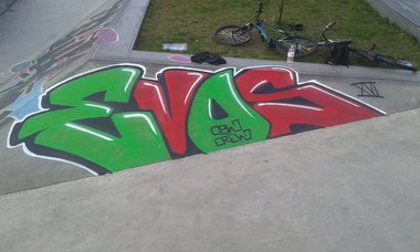 Graffiti Wall - Photo by Protoplasta - EVOS, OBW, PTG (2016)