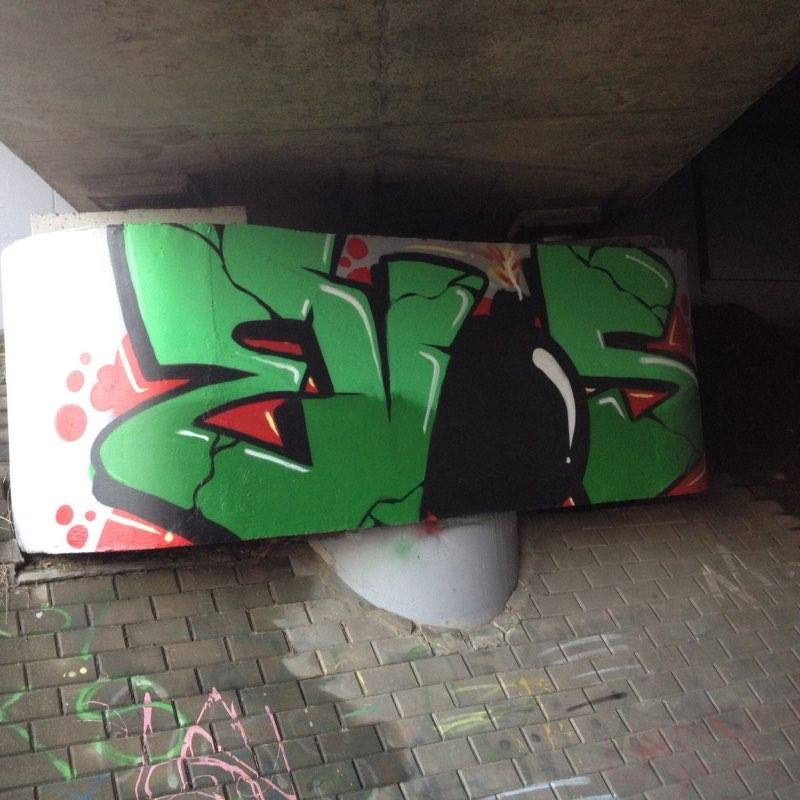 Graffiti Photo by Protoplasta - EVOS, BOMBTHEWORLD (2016)