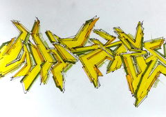 Graffiti Sketch - Photo by Ptah214