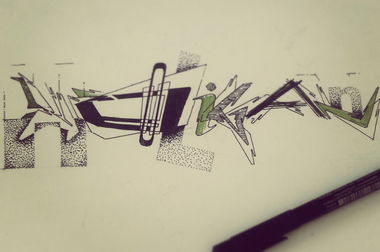 Graffiti Sketch - Photo by Ptah214
