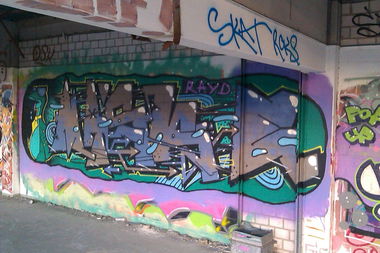 Graffiti Wall - Photo by Pupsmaschine