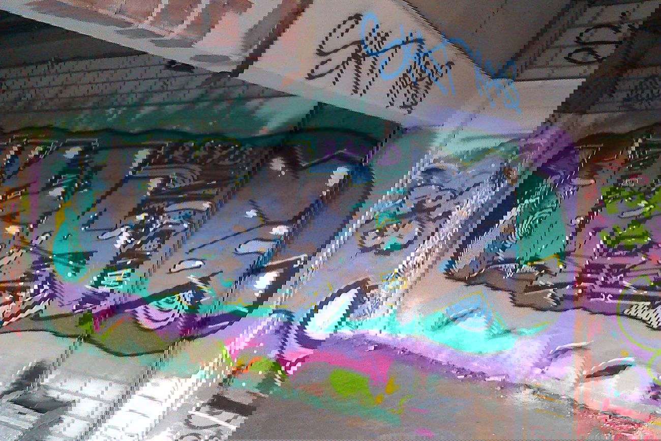 Graffiti Wall - Photo by Pupsmaschine