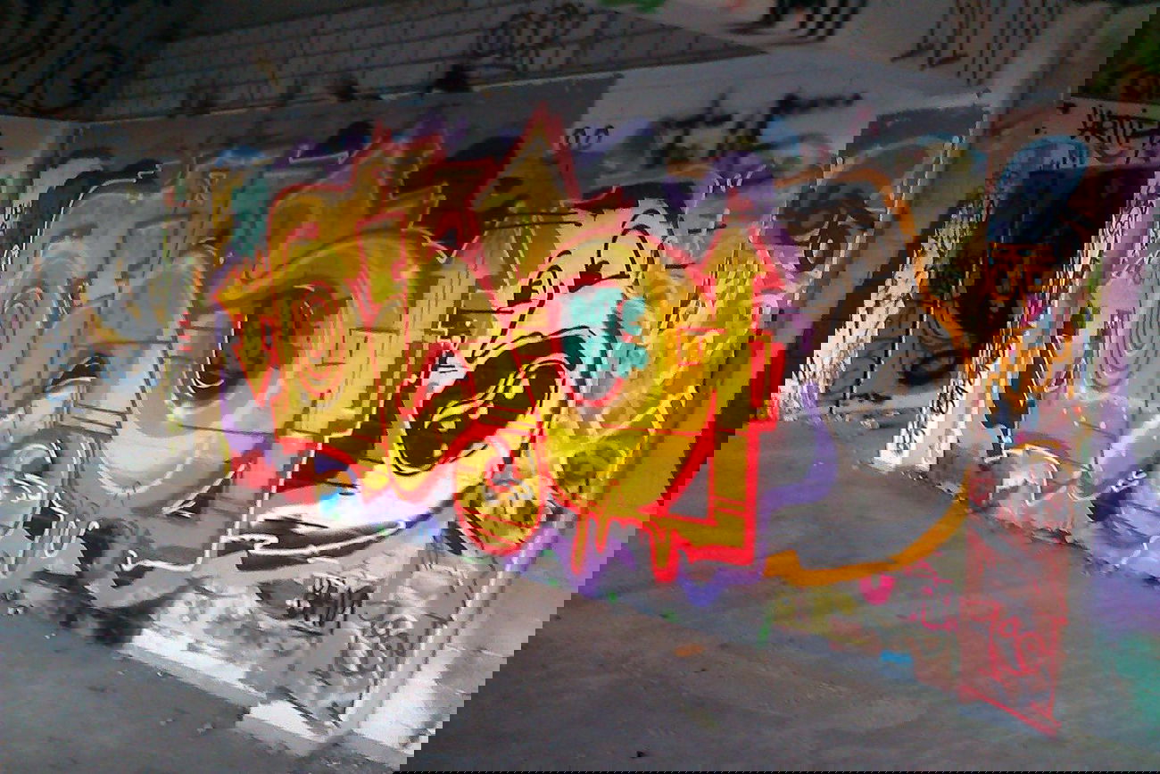 Graffiti Wall - Photo by Pupsmaschine