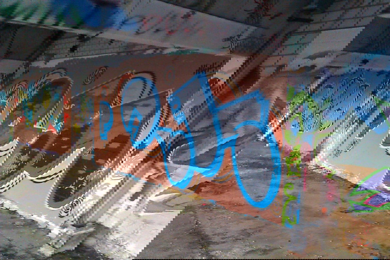 Graffiti Wall - Photo by Pupsmaschine