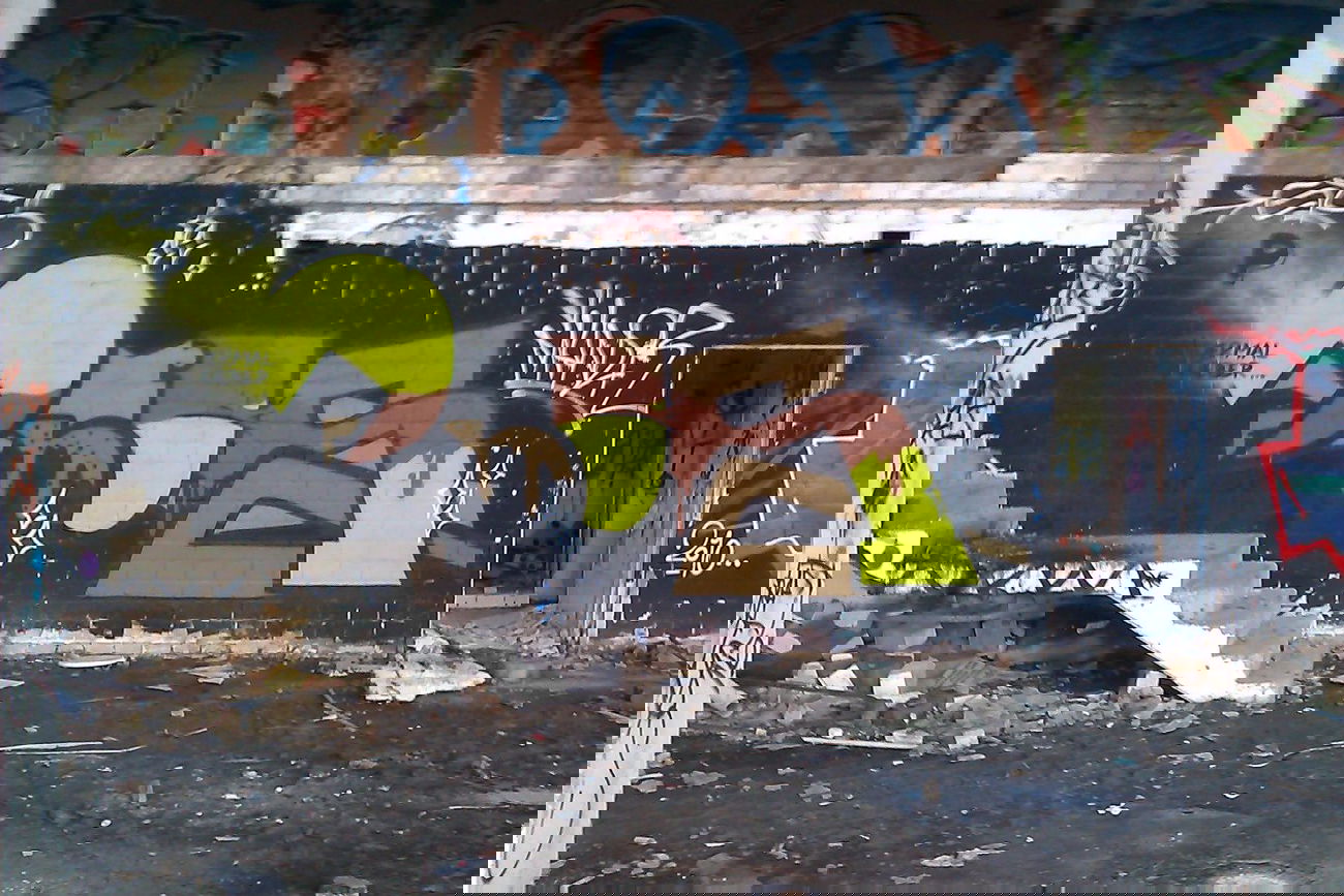 Graffiti Wall - Photo by Pupsmaschine