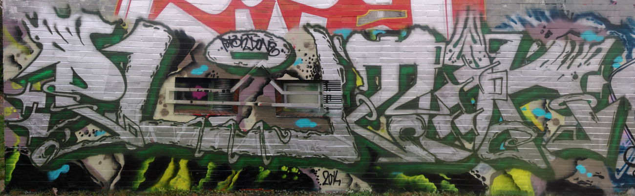 Graffiti Wall in Zlín - Photo by Puton (2014)