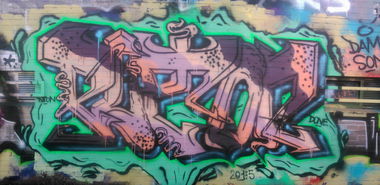 Graffiti Wall in Zlín - Photo by Puton (2015)