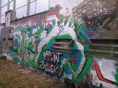 Graffiti Wall in Zlín - Photo by Puton - Puton (2014)