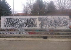Graffiti Wall in Zlín - Photo by Puton - Puton, Auro (2015)