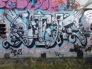 Graffiti Wall in Zlín - Photo by Puton (2014)