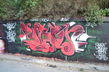 Graffiti Wall in Jihlava - Photo by Puton - Puton, Jihlava (2012)