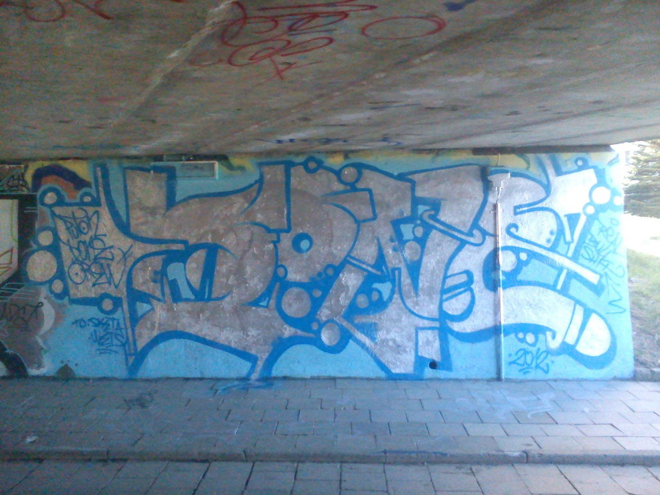 Graffiti Wall in Jihlava - Photo by Puton - Done, Puton, D1 (2012)