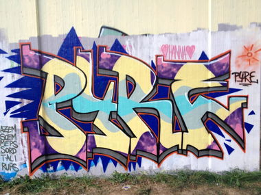 Graffiti Wall - Photo by Pyromyro - Pyre (2013)