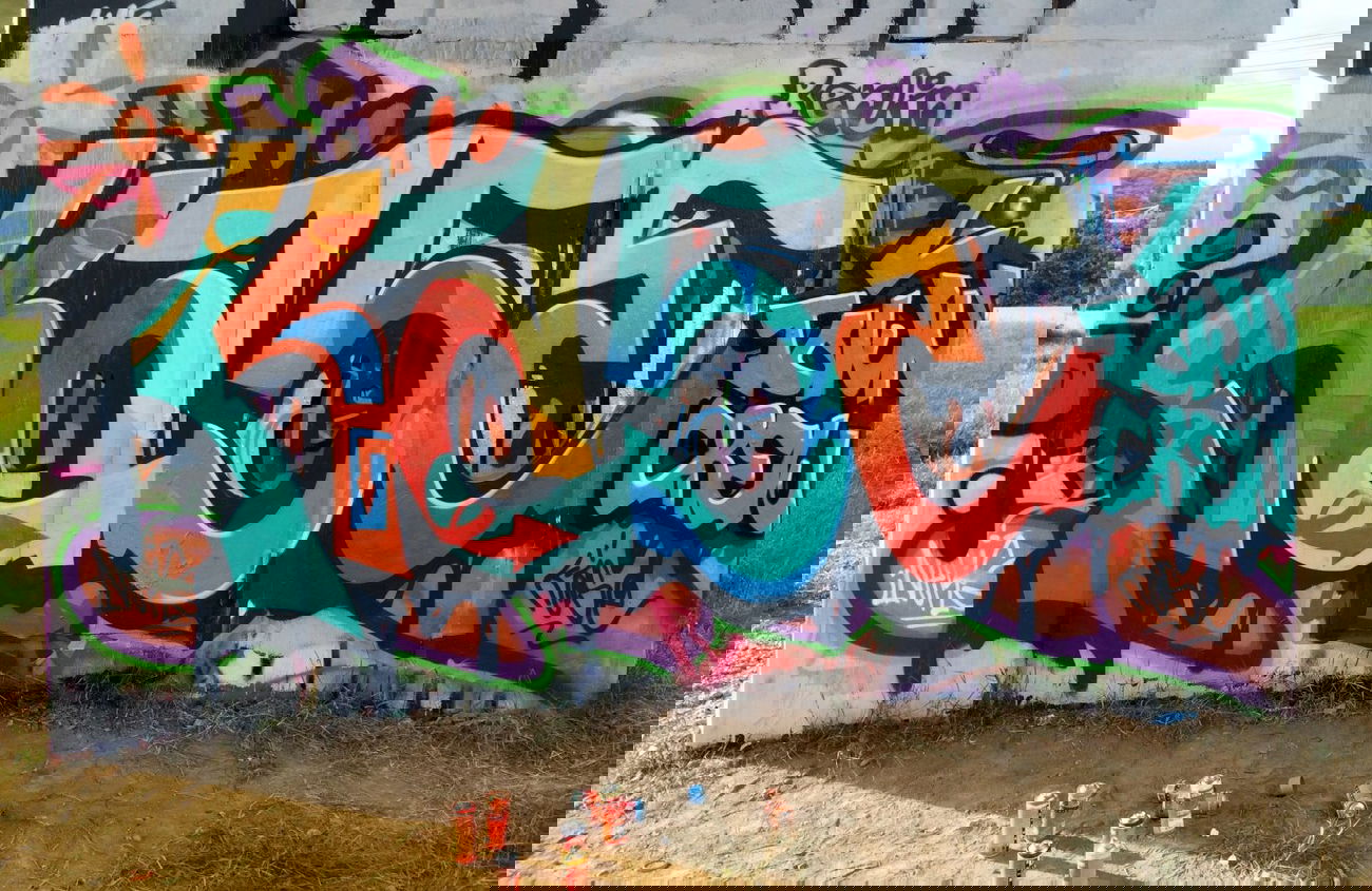 Graffiti Wall - Photo by Pyromyro - käse, ltown, pyromyro (2014)