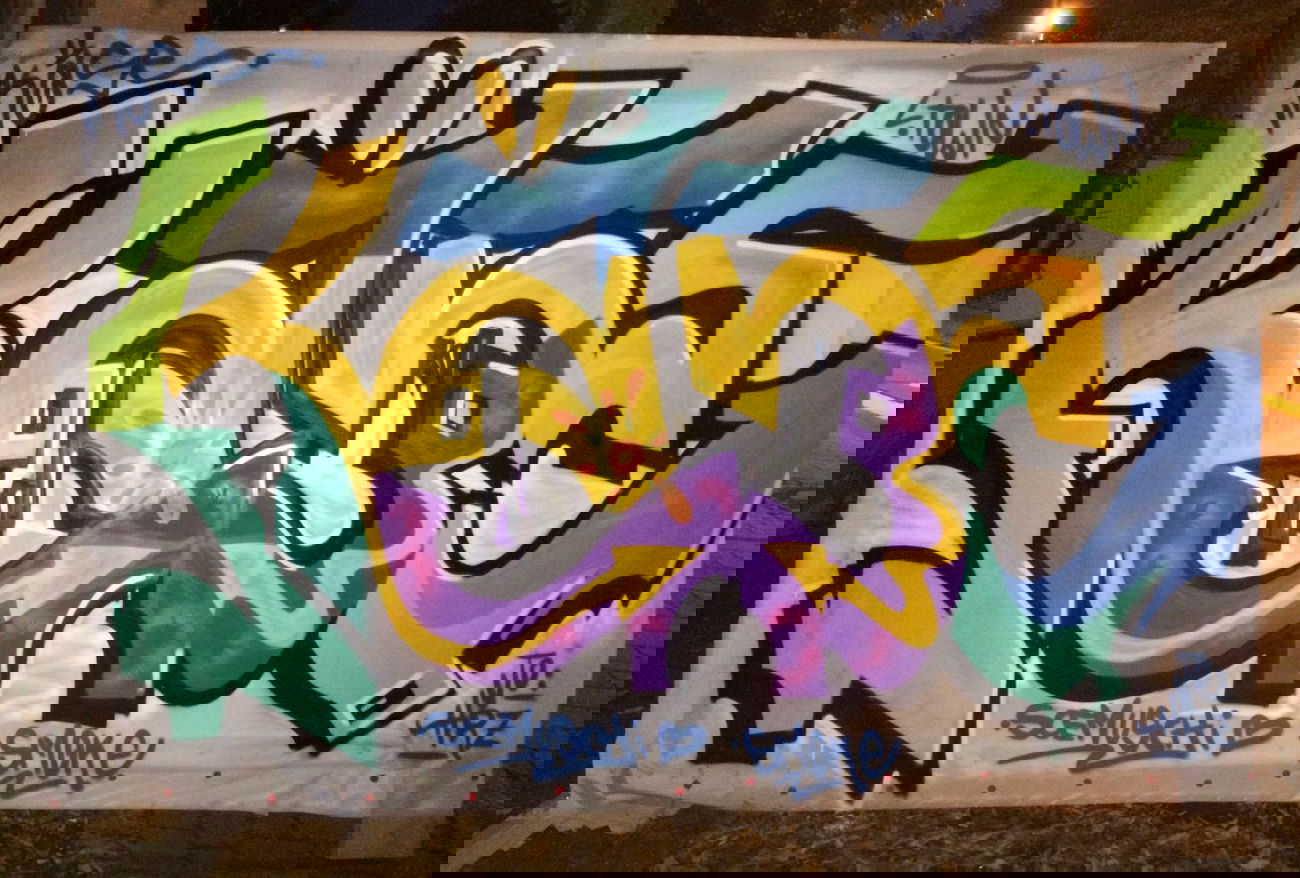 Graffiti Wall - Photo by Pyromyro - käse, bigfam, ltown (2014)