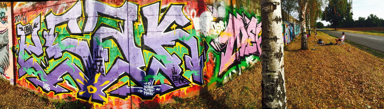 Graffiti Wall in Hradic kralove - Photo by Pyromyro - hip, hop, kemp (2015)
