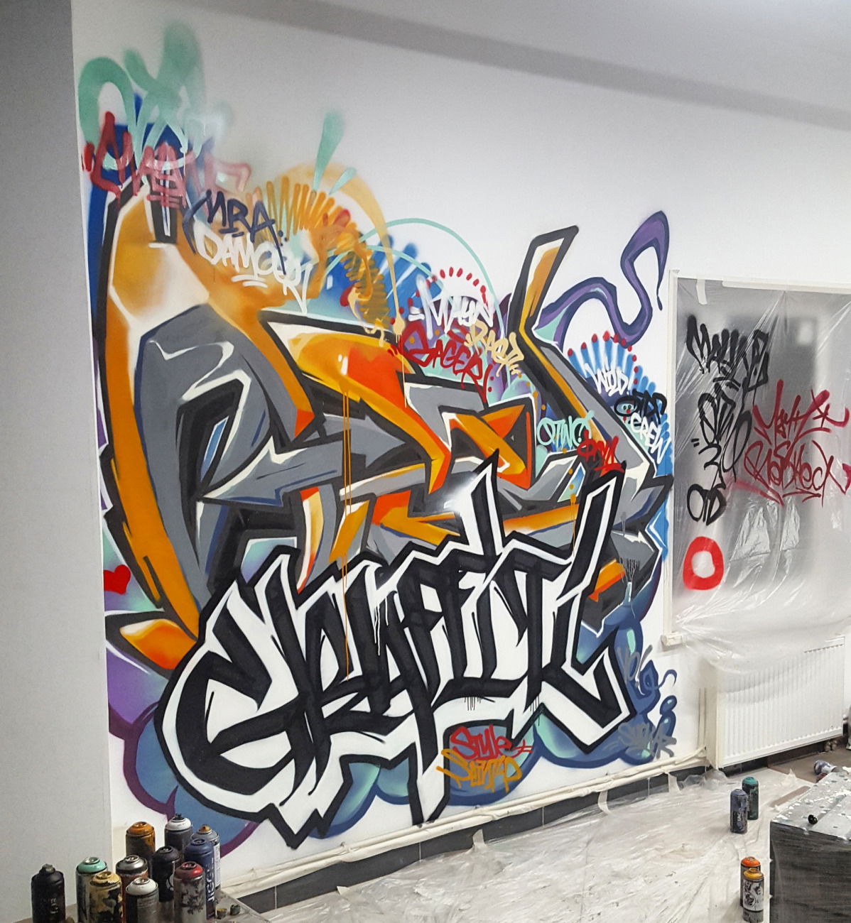 Graffiti Wall - Photo by Q2OTD (2018)