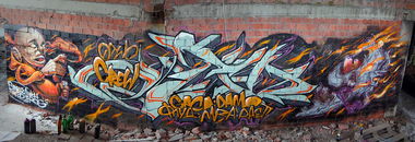 Graffiti Wall - Photo by Q2OTD (2019)