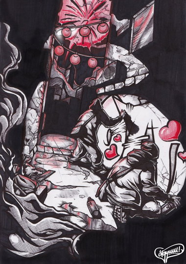 Graffiti Sketch - Photo by Q2OTD (2011)