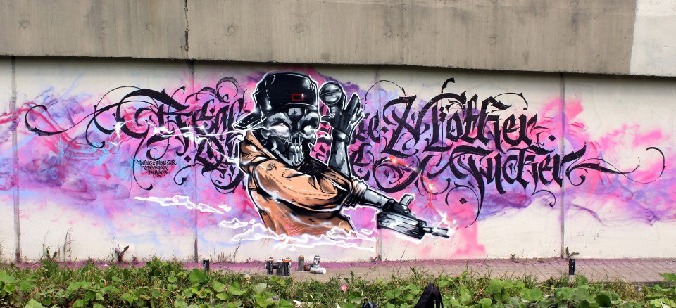 Graffiti Wall - Photo by Q2OTD (2013)