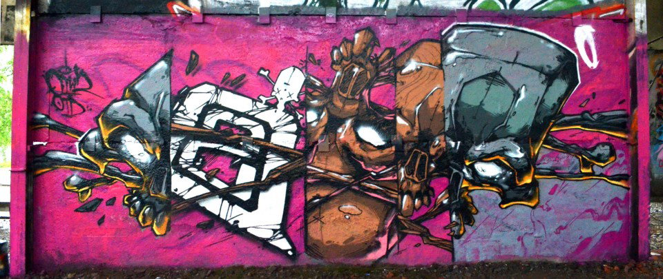Graffiti Wall - Photo by Q2OTD (2013)