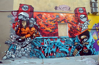 Graffiti Wall - Photo by Q2OTD - OTD (2013)