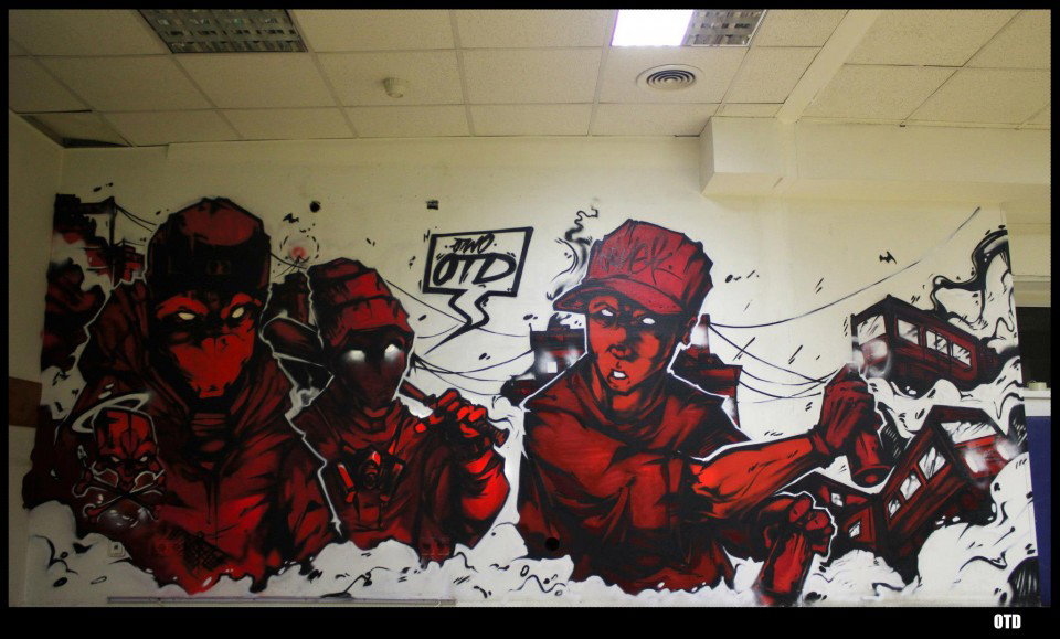 Graffiti Wall - Photo by Q2OTD (2013)