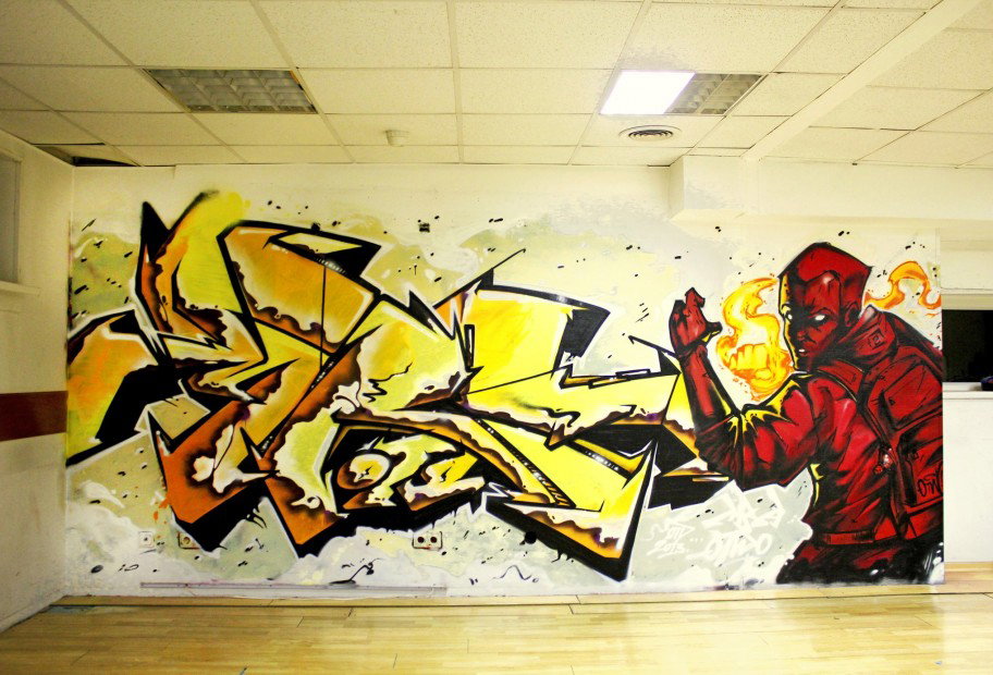 Graffiti Wall - Photo by Q2OTD (2013)