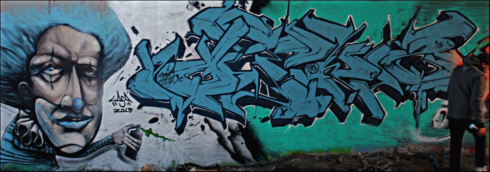 Graffiti Wall - Photo by Q2OTD (2013)